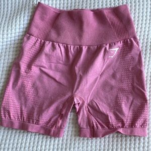 Gymshark seamless pink shorts